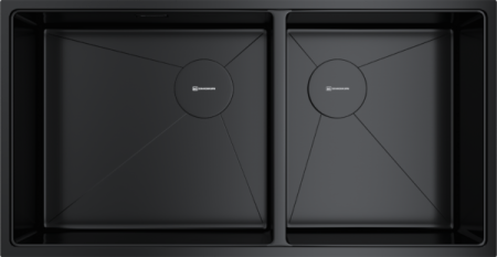 Мойка Taki 85-2-LB-U/IF SIDE GB, нержавеющая сталь, графит