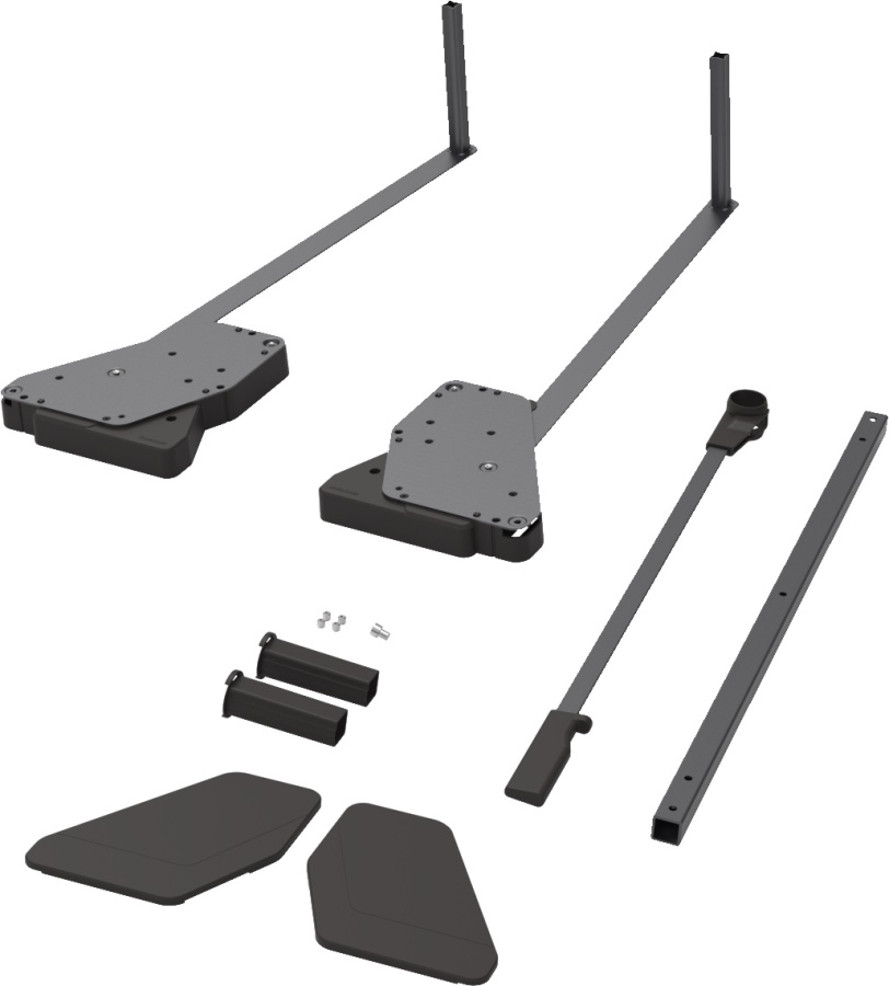 Пантограф Конеро, 445-628мм, нагрузка 0,5-12 кг, стандартный, черный, Kessebohmer