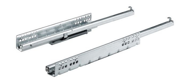 Направляющая Quadro 20 Silent System, 20 кг, NL300, частич выдвиж, насад монтажа, EB20, правая