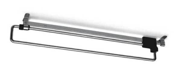 Штанга выдвижная, 250мм, никель, CMF