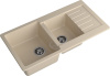 Мойка GranFest PRACTIK 980KL, 977х503 мм, кашемир