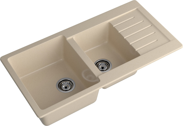 Мойка GranFest PRACTIK 980KL, 977х503 мм, кашемир