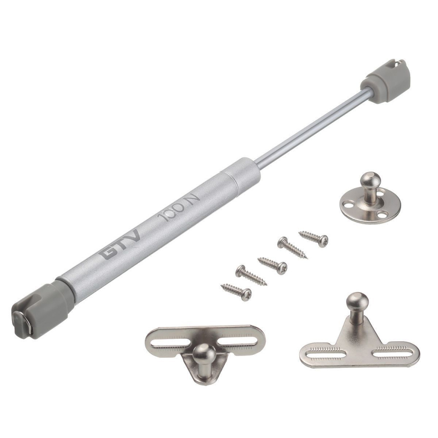 Кронштейн газовый 100N, серый, GTV