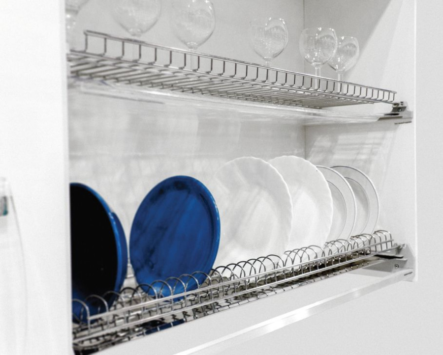 Сушка 2-х ярусная AFF, 600мм, 16ДСП, поддон пластик, Siena, Италия