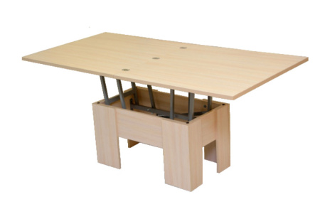 Механизм для раздвижения стола "Сан Ремо", без доводчика, сталь, черная шагрень (серый), Россия