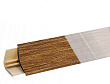 Плинтус LB-15, дуб юкон, L=3000мм, 13,4х13,4мм, Россия