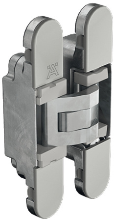 Петля скрытая 180*, для плиты от 18мм, с заглушками, металл, Hafele