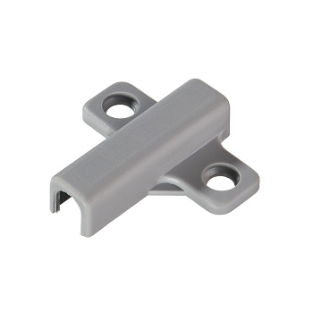 Держатель амортизатора крестообразный, 45х41х12 мм, пластик, серый, Lemax