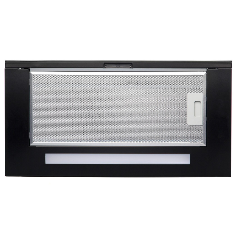 Вытяжка встраиваемая телескопическая Rumina Black, 60 см, б/уг. фильтра, черный, Konigin