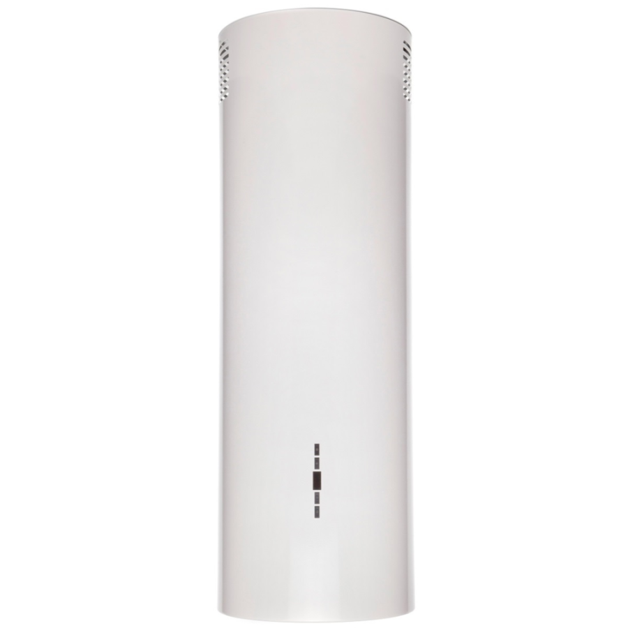 Вытяжка настенная Ester White/White Glass, 31 см, без угольн. фильтра, ПДУ, бел/бел стекло, Konigin