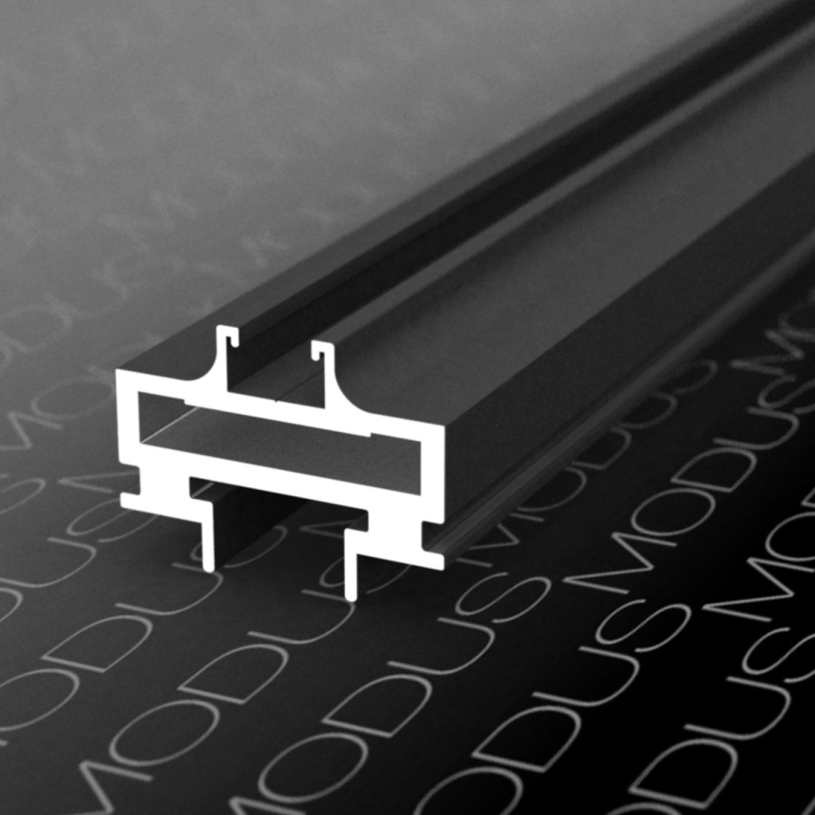 Профиль горизонтальный, L=3000мм, латунь A21