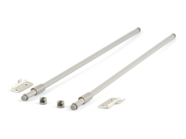 К-т рейлингов SAMET для ящика SAMBOX и SMART SLIDE L=450мм, серый, Samet