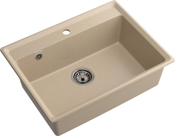 Мойка GranFest LEVEL 660, 660х500 мм, песочный