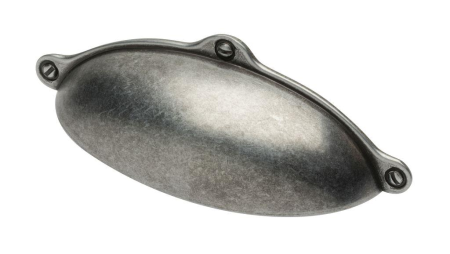 Ручка-раковина, MARSA, 64мм, металл, старинное серебро