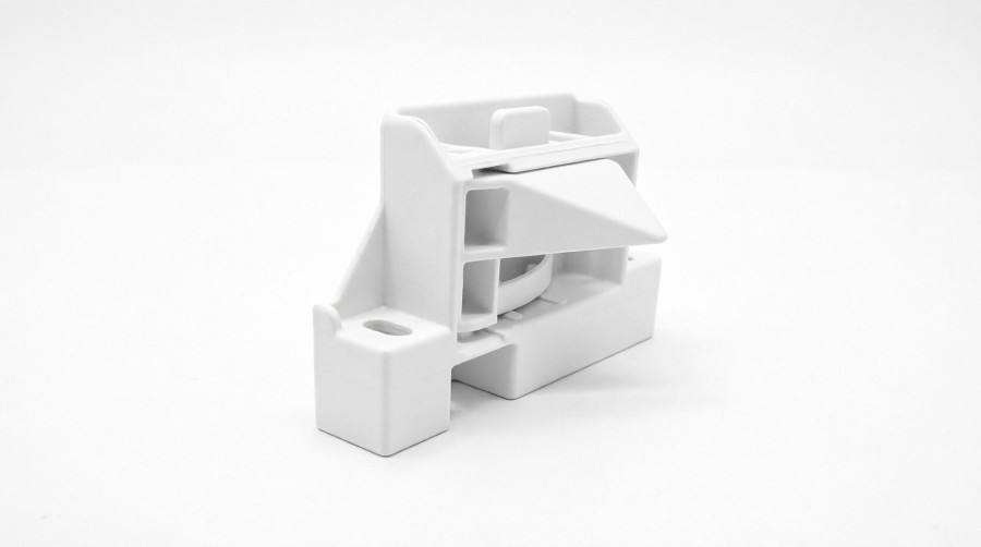 Ручка-фиксатор для внутреннего ящика, пластик, белый