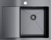 Мойка Akisame 65-GM-R, нержавеющая сталь, вороненая сталь