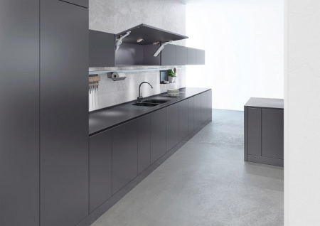 Подъемник ФриЛайт (тип B), Ш=200-1 200мм, В=275-600мм, 1,2-8,1 кг, универсальный, серый, Kessebohmer