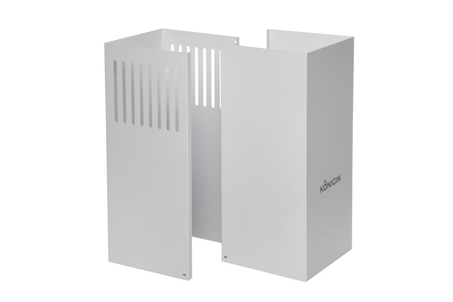 Вытяжка настенная Canary White, 50 см, без угольн. фильтра, белый, Konigin