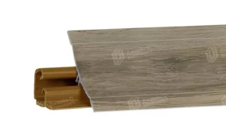 Плинтус LB-23, береза сандал, 3000мм, Россия