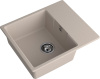 Мойка GranFest URBAN 658L, 580х490 мм, песочный