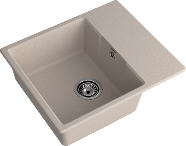 Мойка GranFest URBAN 658L, 580х490 мм, песочный