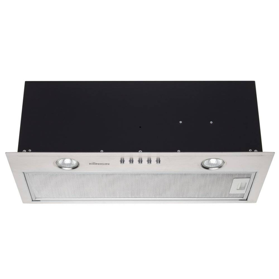 Вытяжка полновстраиваемая Flatbox, 60см, без угольного фильтра, инокс, Konigin