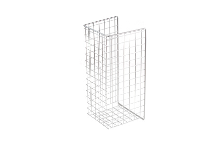 Корзина для белья, фасад 300мм, 240х230хh=525мм, без крепления, белый