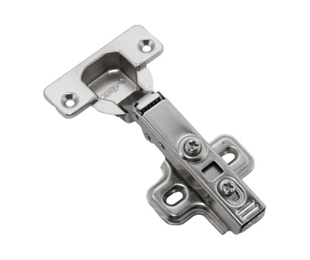 Петля накладная 110*, доводчик, планка 2 отв., 48мм, clip-on, CMF