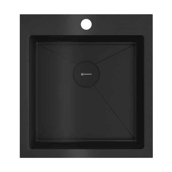 Мойка Akisame 46-GB, нержавеющая сталь, графит