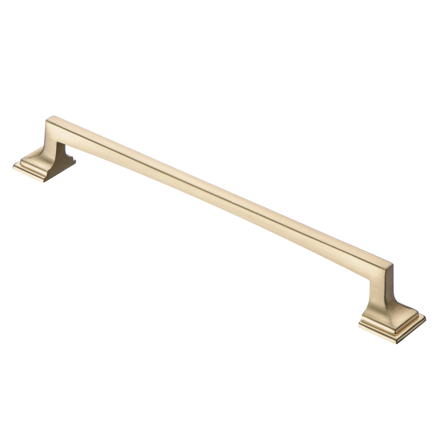 Ручка-скоба, 108, 160мм, металл, матовое золото