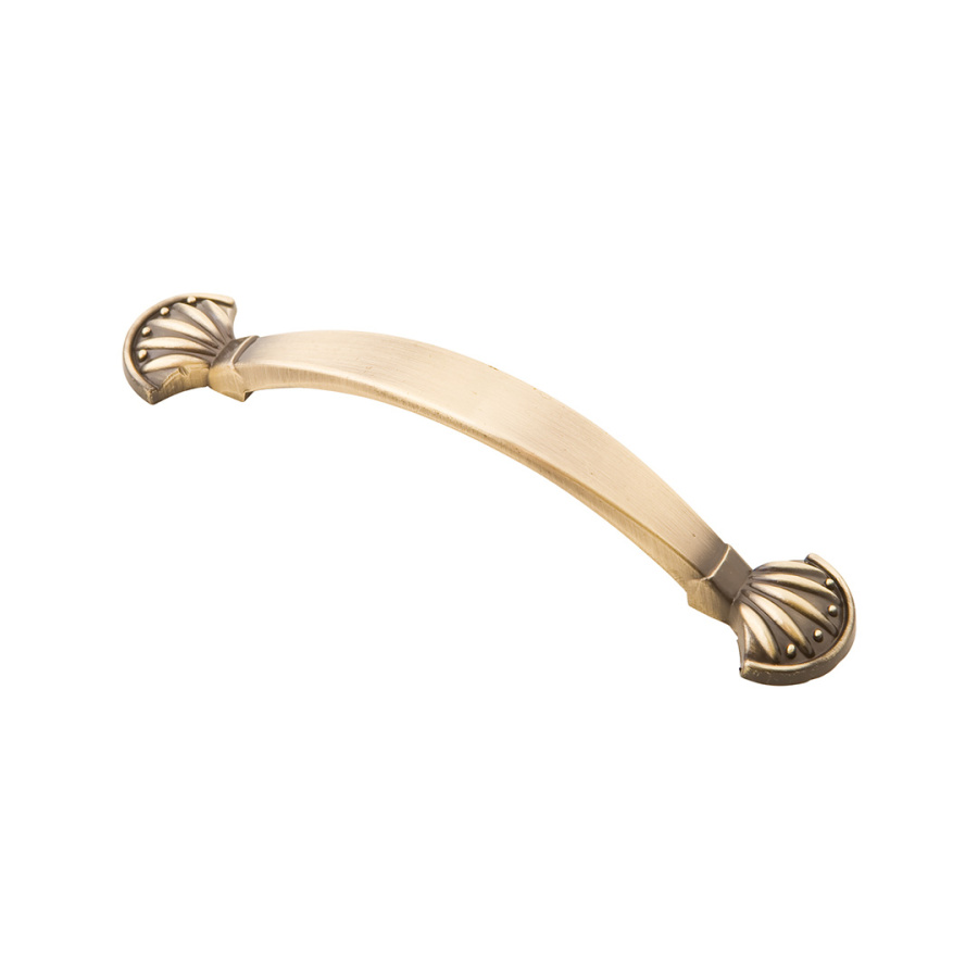 Ручка-скоба, 008, 96мм, металл, бронза