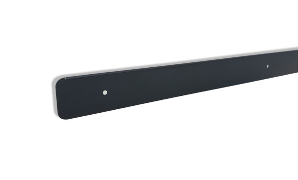 Планка торцевая 38мм, R8, 180*, L=625мм, универсальная, черный, СКИФ