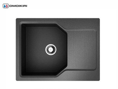 Мойка Yonaka 65-BL, Artgranit/черный