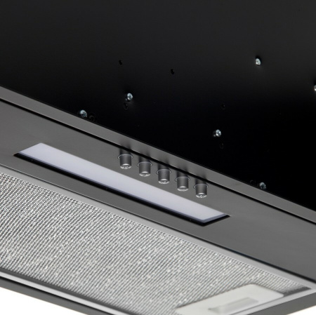 Вытяжка полновстраиваемая Level, 50см, б/угольного фильтра, черный, Konigin