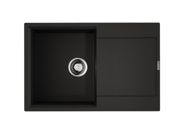 Мойка Daisen 78T BL, Tetogranit/черный