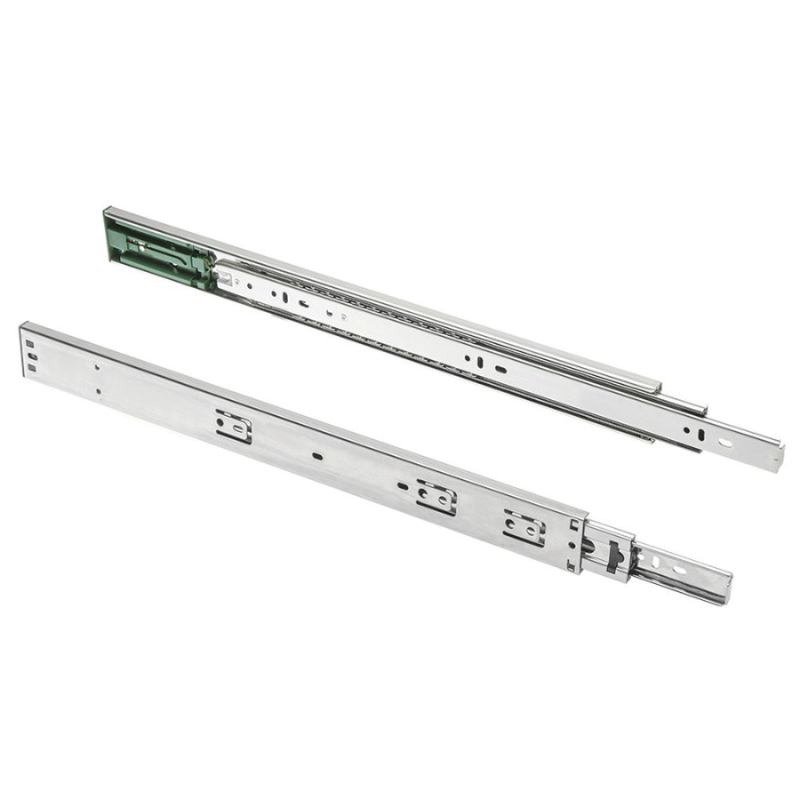 Направляющие полновыкатные шариковые, 45х350мм, PUSH TO OPEN, GTV