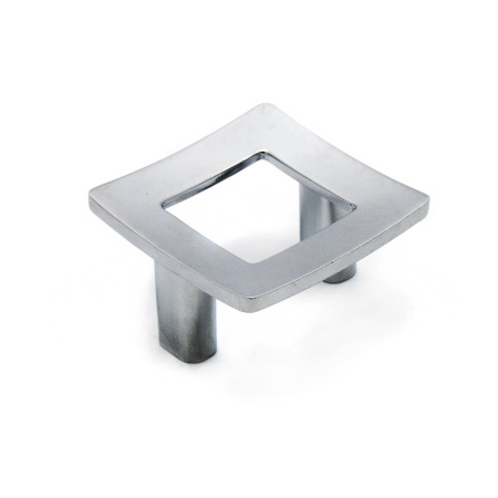 Ручка-кнопка, Vintage Frame, 11.3731.38, 41х41х23мм, металл, хром