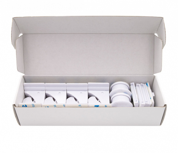 Замок магнитный JET 522 B, накладной, внутренний, комплект (8+2)