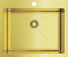 Мойка Akisame 59-LG, нержавеющая сталь, светлое золото  