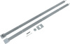 Стяжка-выпрямитель врезной, L=1000-2700мм, серый, AQ