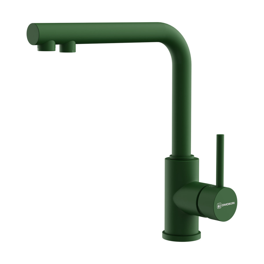 Смеситель Nakagawa 2 Plus-RG, латунь, royal green матовый