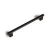 Ручка-скоба, 7450, 160мм, металл, черный матовый