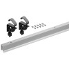 Комплект профилей WingLine L, L=1200мм, без ниж. напр. проф, с перфорацией, алюминий анодированный