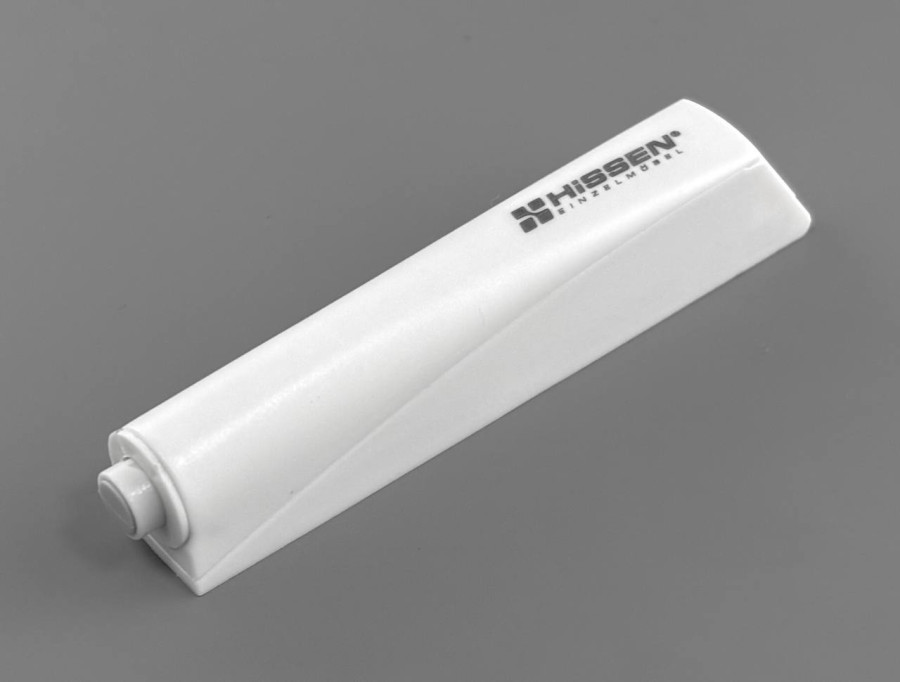 Толкатель Push Open для петель с пружиной без магнита, 37мм, с демпфером, белый, HISSEN