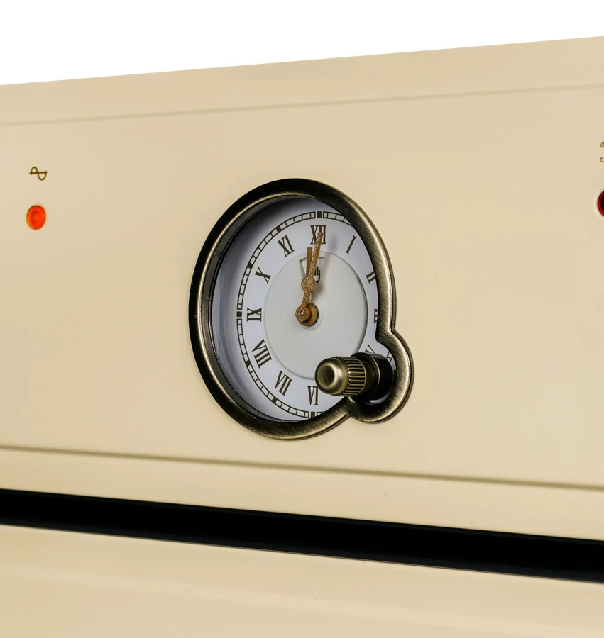 Духовой шкаф EDM 078 C IV, 60 см, эмаль, слоновая кость/бронза, Lex