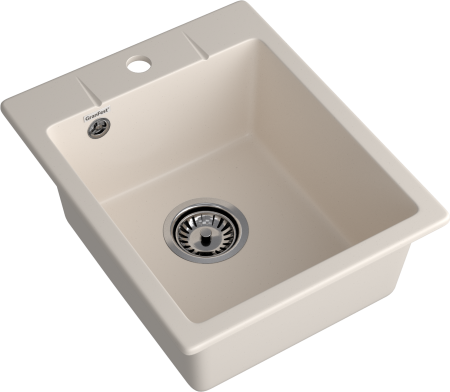 Мойка GranFest URBAN 240, 400х490 мм, белый