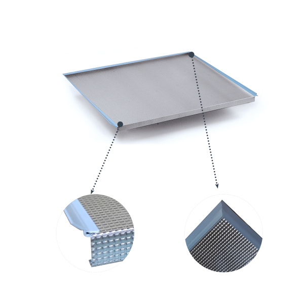 Алюминиевый поддон в шкаф 600мм, для ящика под раковину, с уплотнителем, алюминий