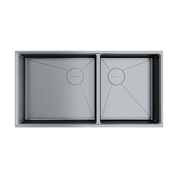 Мойка Taki 85-2-LB-U/IF SIDE IN, нержавеющая сталь, нержавеющая сталь