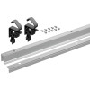 Комплект профилей WingLine L, L=1200мм, с ниж. направ. проф, с перфорацией, алюминий анодированный