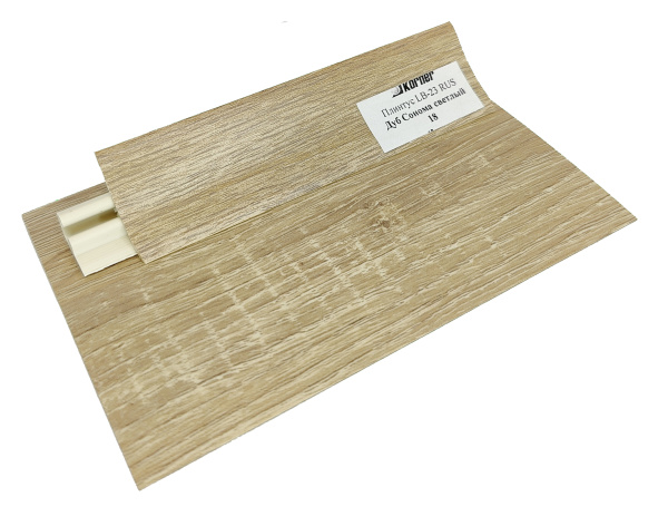 Плинтус LB-23, дуб сонома, 3000мм, Россия